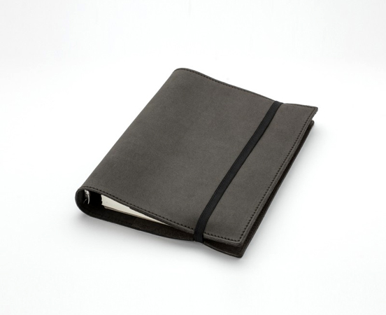 192 pages noir EJRange Carnet ligné A5 avec couverture rigide facile à nettoyer carnet de notes en cuir PU avec fermeture élastique 